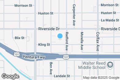 Map image of the property - 11925 Kling St
