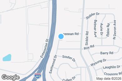 Map image of the property - 2547 Eastwood Dr