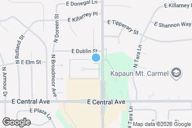 Map image of the property - 505 N Rock Rd