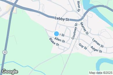 Map image of the property - 13 Allen St