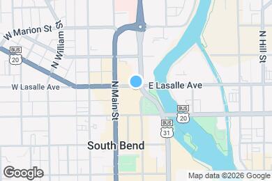 Map image of the property - The Lasalle Apartments