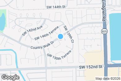 Map image of the property - 14807 SW 140th Ct