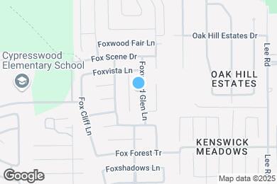 Map image of the property - 20911 Foxwood Glen Ln