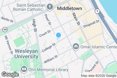 Map image of the property - 168 College St