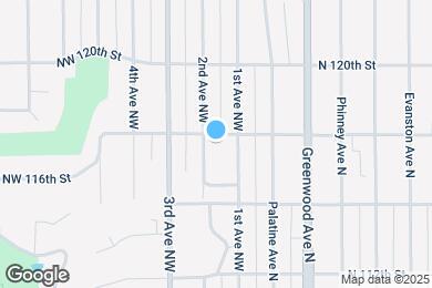 Map image of the property - 119 NW 117th St