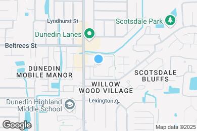 Map image of the property - Dunedin Commons Apartments