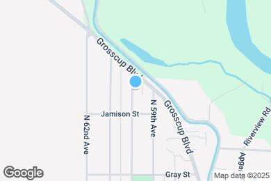 Map image of the property - 1106 N 60th Ave