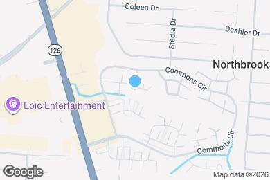 Map image of the property - 3439 Statewood Dr