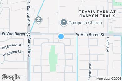 Map image of the property - 16087 W Woodlands Ave