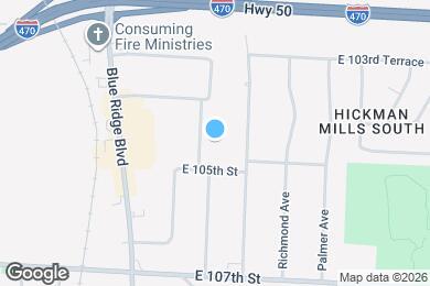 Map image of the property - 10415 Crystal Ave
