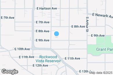 Map image of the property - 719 E 9th Ave