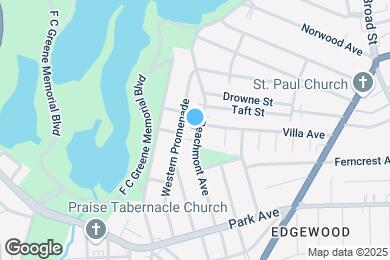 Map image of the property - 108 Beachmont Ave