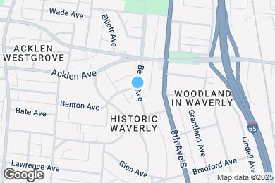 Map image of the property - 2015B Beech Avenue