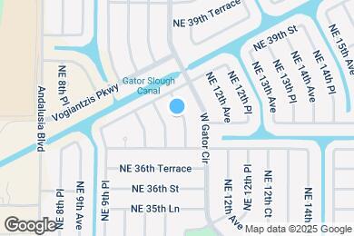 Map image of the property - 3706 NE 11th Pl