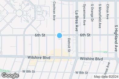 Map image of the property - 611 S Cloverdale Ave