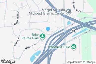 Map image of the property - 1710 Grove Ave