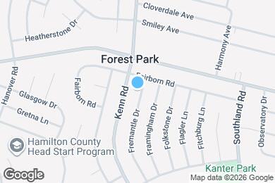 Map image of the property - 11559 Fremantle Dr