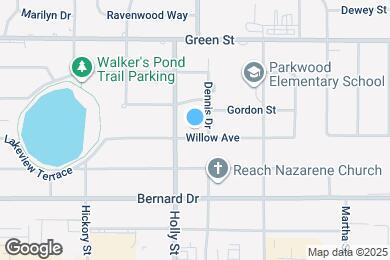 Map image of the property - 100 Willow Ave