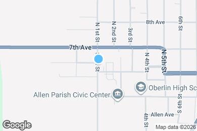 Map image of the property - 308 S 1st St