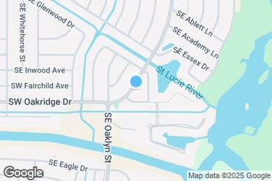 Map image of the property - 2541 SE Floresta Dr