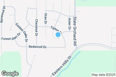 Map image of the property - 1525 Berwick Cir