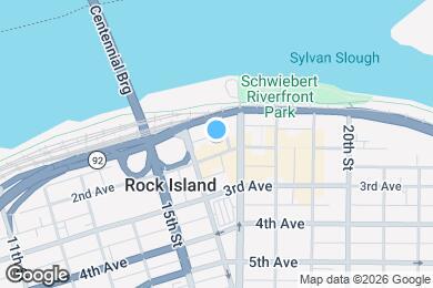 Map image of the property - 1623 2nd Ave