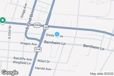 Map image of the property - 1776 Dixdale Ave