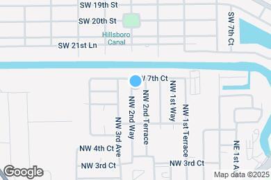 Map image of the property - 700 NW 2nd Way