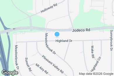 Map image of the property - 185 Highland Dr