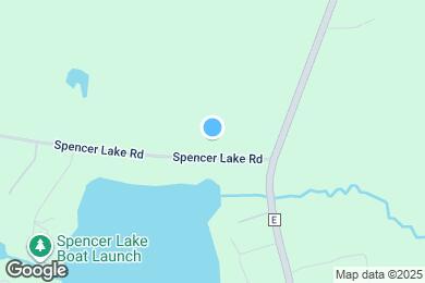 Map image of the property - E2512 Spencer Lake Rd