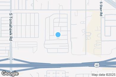 Map image of the property - 2218 E Cochise Ave