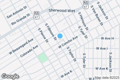 Map image of the property - 2106 W Ave L