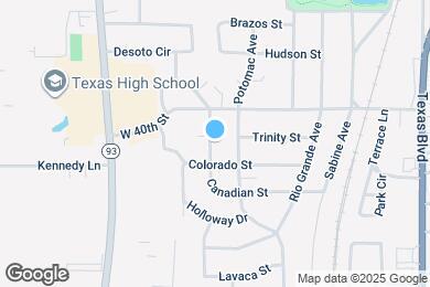 Map image of the property - 3808 Canadian St