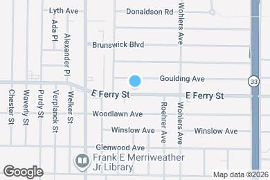 Map image of the property - 366 E Ferry St