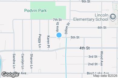 Map image of the property - 1762 5th St