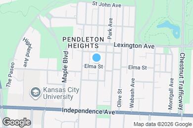 Map image of the property - 336 Brooklyn