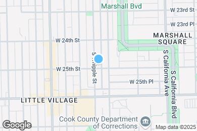 Map image of the property - 2455 S Whipple St