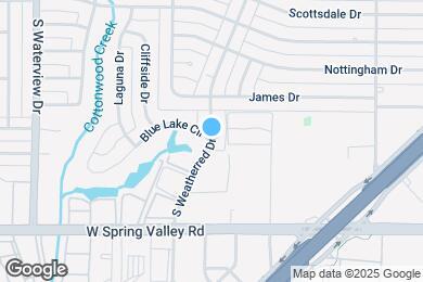 Map image of the property - 900 S Weatherred Dr