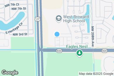 Map image of the property - 20962 NW 1st Dr