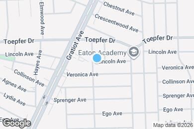 Map image of the property - 15516 Lincoln Ave