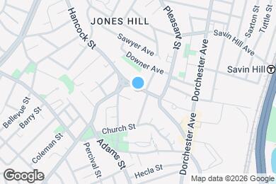 Map image of the property - 195 Hancock St