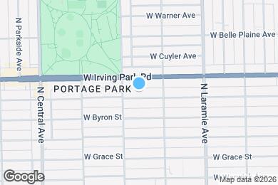 Map image of the property - 5336 W Dakin St
