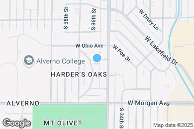 Map image of the property - 3370 S Princeton Ave