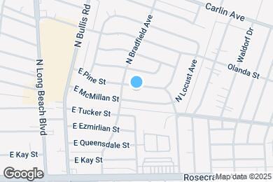 Map image of the property - 1816 E Pine St