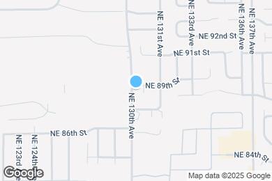 Map image of the property - 13001 NE 89th St