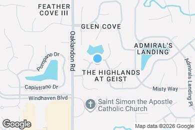 Map image of the property - 8339 Glen Highlands Dr