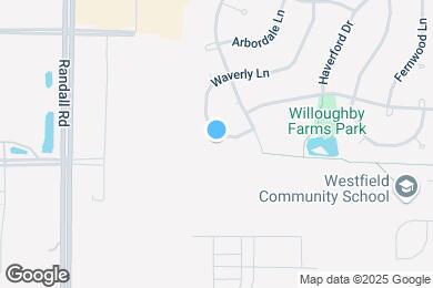Map image of the property - 28 Waverly Ct