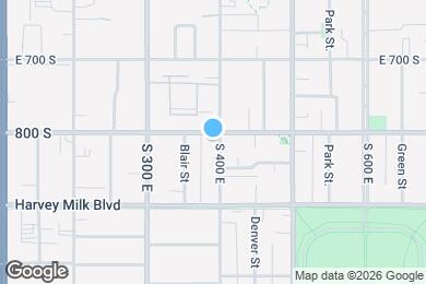 Map image of the property - 380 E 800 S