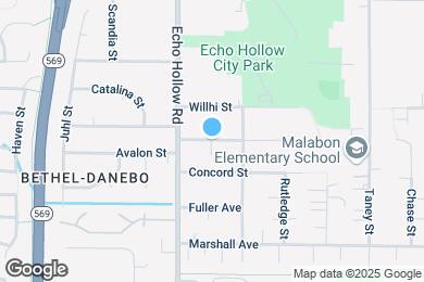 Map image of the property - 4144 Avalon St
