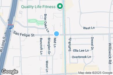 Map image of the property - The Briscoe River Oaks